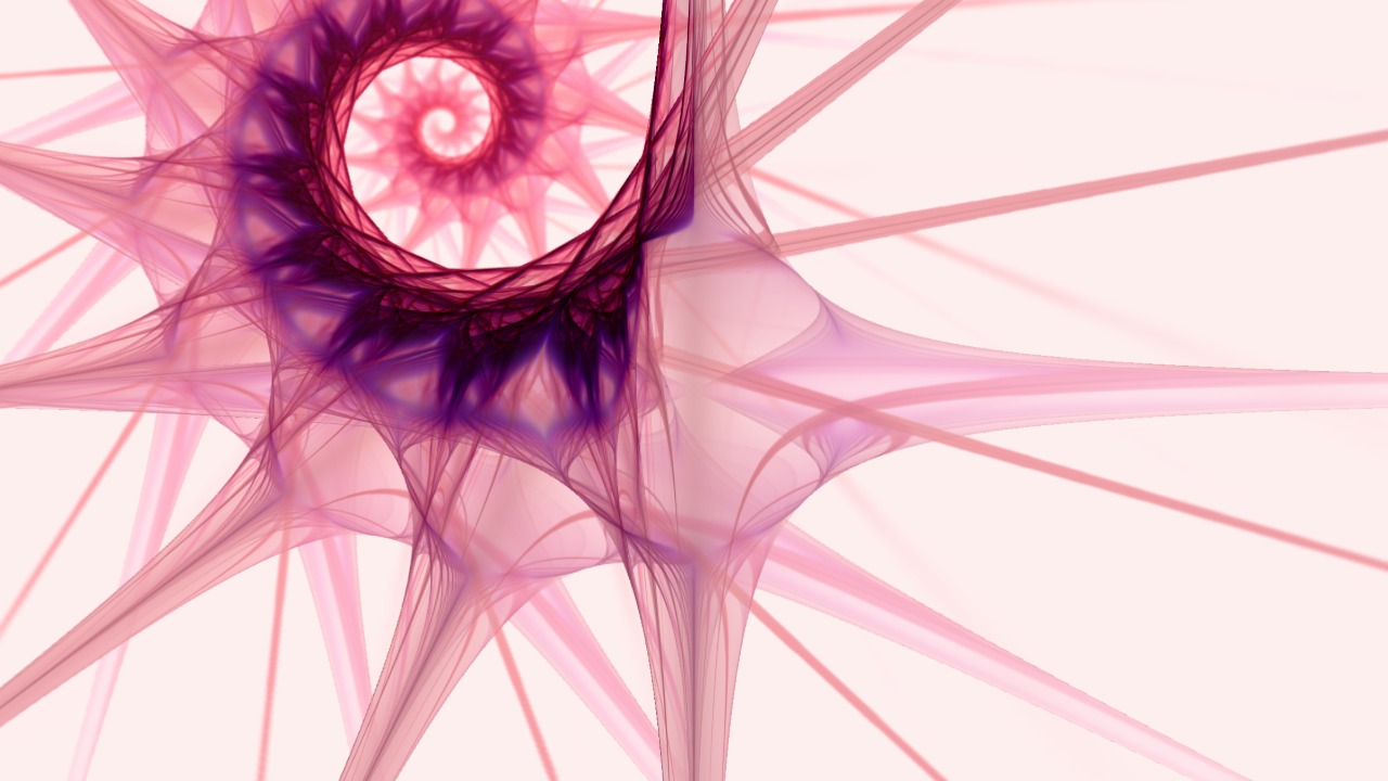Iterated Function System with two maps, one of them nonlinear