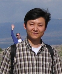 Dr. Lawlor sprouting from Gengbin Zheng's Shoulder