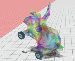 object3_bunnyracer graphics demo