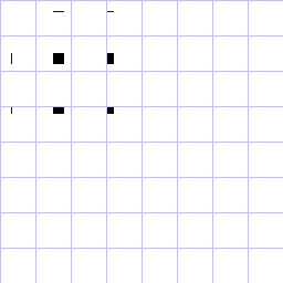 correlation image for hex.ppm