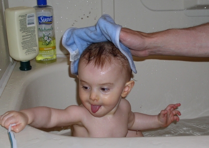 T in tub II 7/03