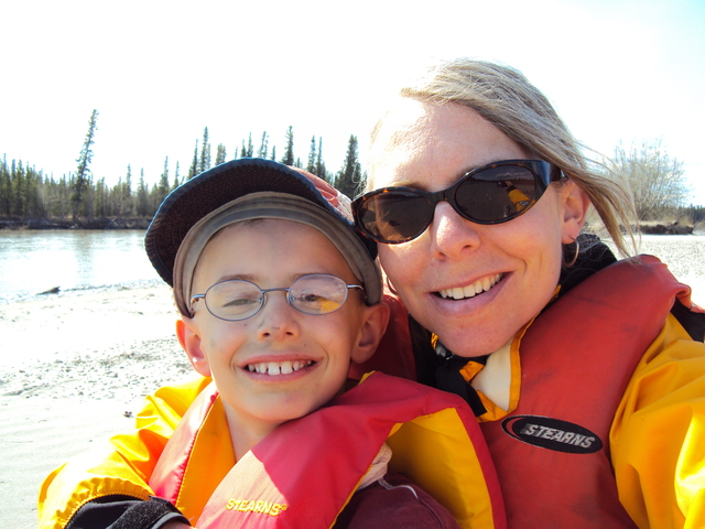T and J on Tanana island near Clearwater
