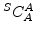 ${}^S C^{A}_A$