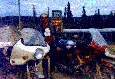 Crossing Yukon River Bridge