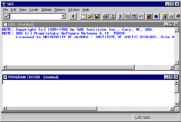 Image of SAS opening window